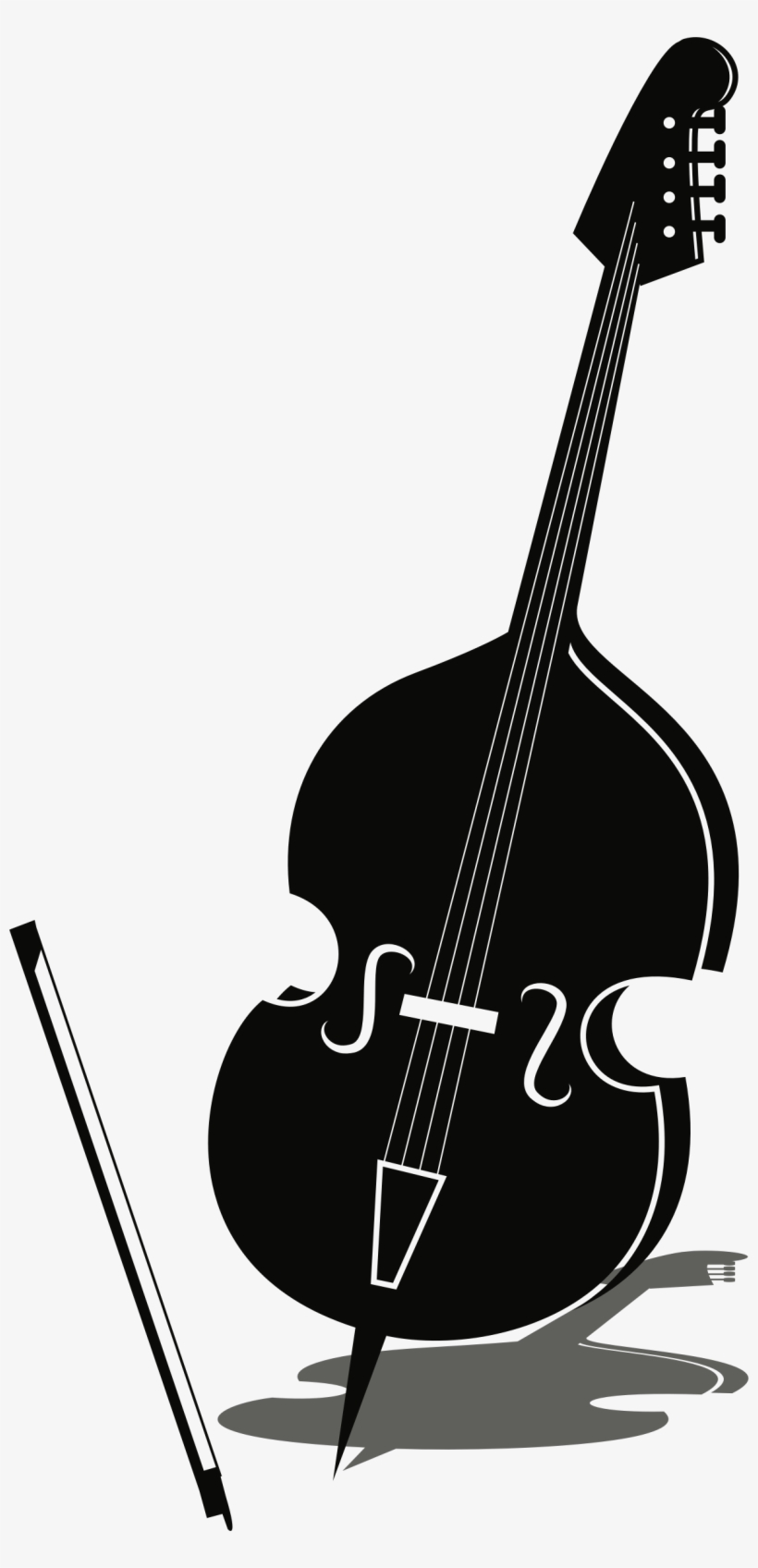 Big Image - Bass Violin, transparent png download