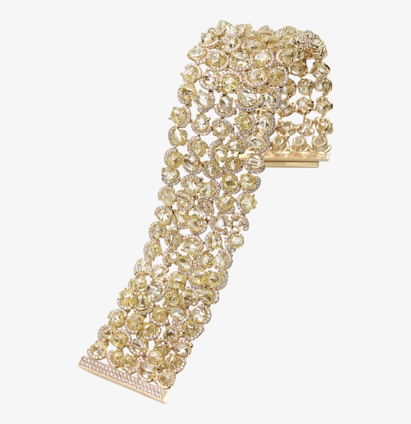 One Of A Kind Champagne Bubbles Band Bracelet Featuring - Bling-bling, transparent png download