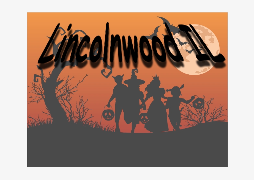 Trick Or Treating Lincolnwood Il - Silhouette, transparent png download