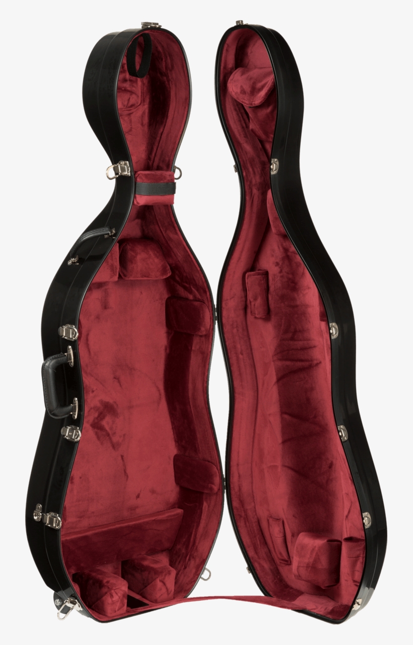 Bobelock 4/4 Fiberglass Cello - Fiberglass Case Cello Black, transparent png download