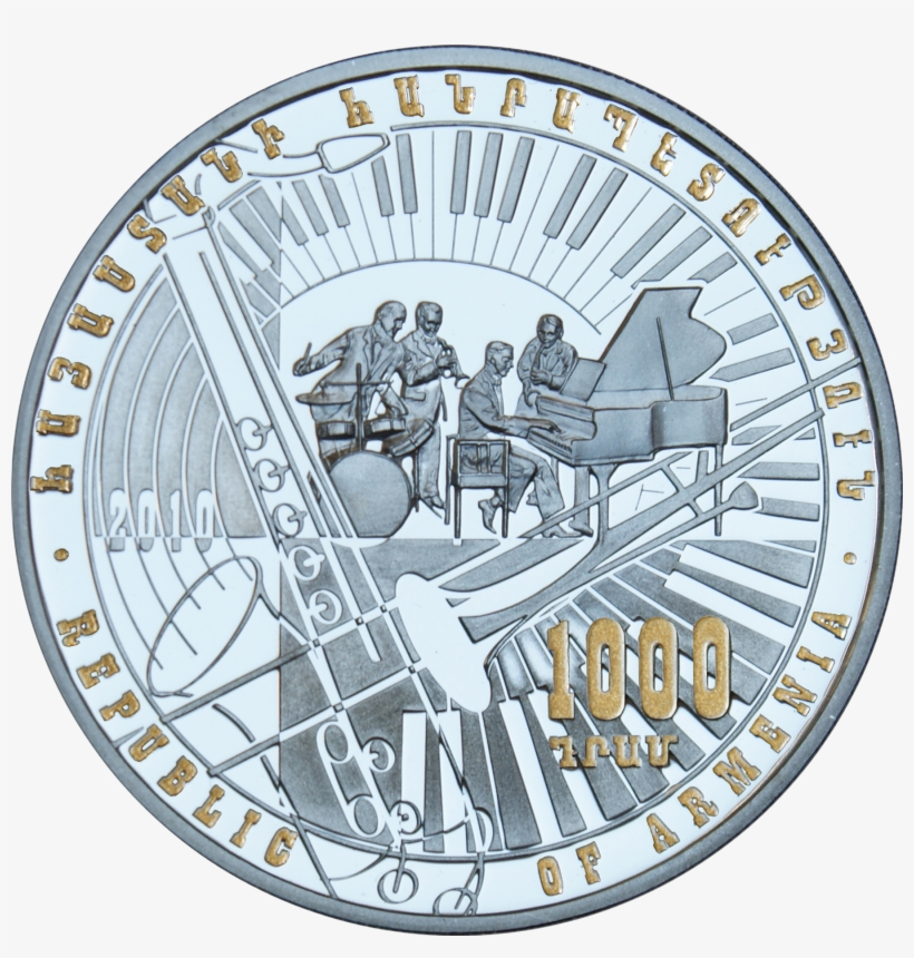Am 1000 Dram Ag 2010 Jazz A - Clock Clipart No Hands, transparent png download