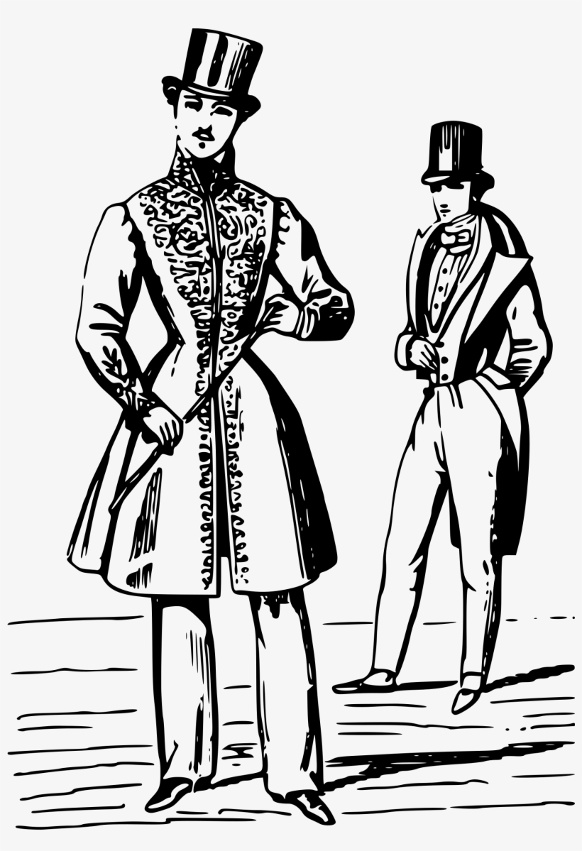 This Free Icons Png Design Of French Fashion 1830s, transparent png download