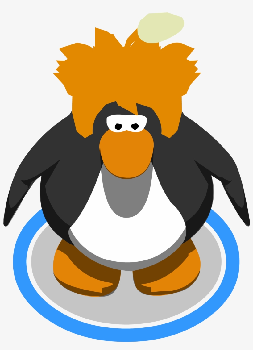 Orange Alien Png - Umbrella Hat Club Penguin, transparent png download