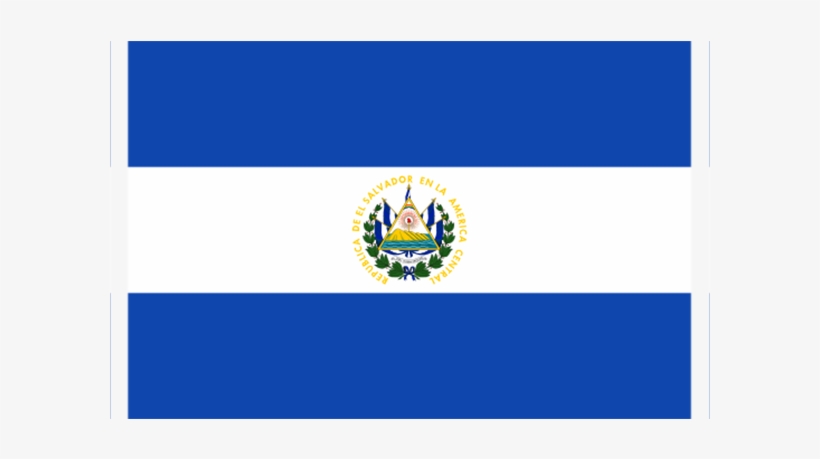 El Salvador Flag Polyester 3×5 - Nicaragua Gif, transparent png download