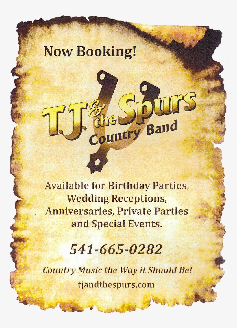 Tj And The Spurs Now Booking 100dpi Png, transparent png download