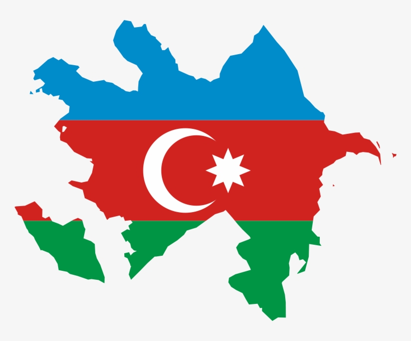 Azerbaijan Flags Of The World, Azerbaijan Flag, Asia Azerbaijan Flag
