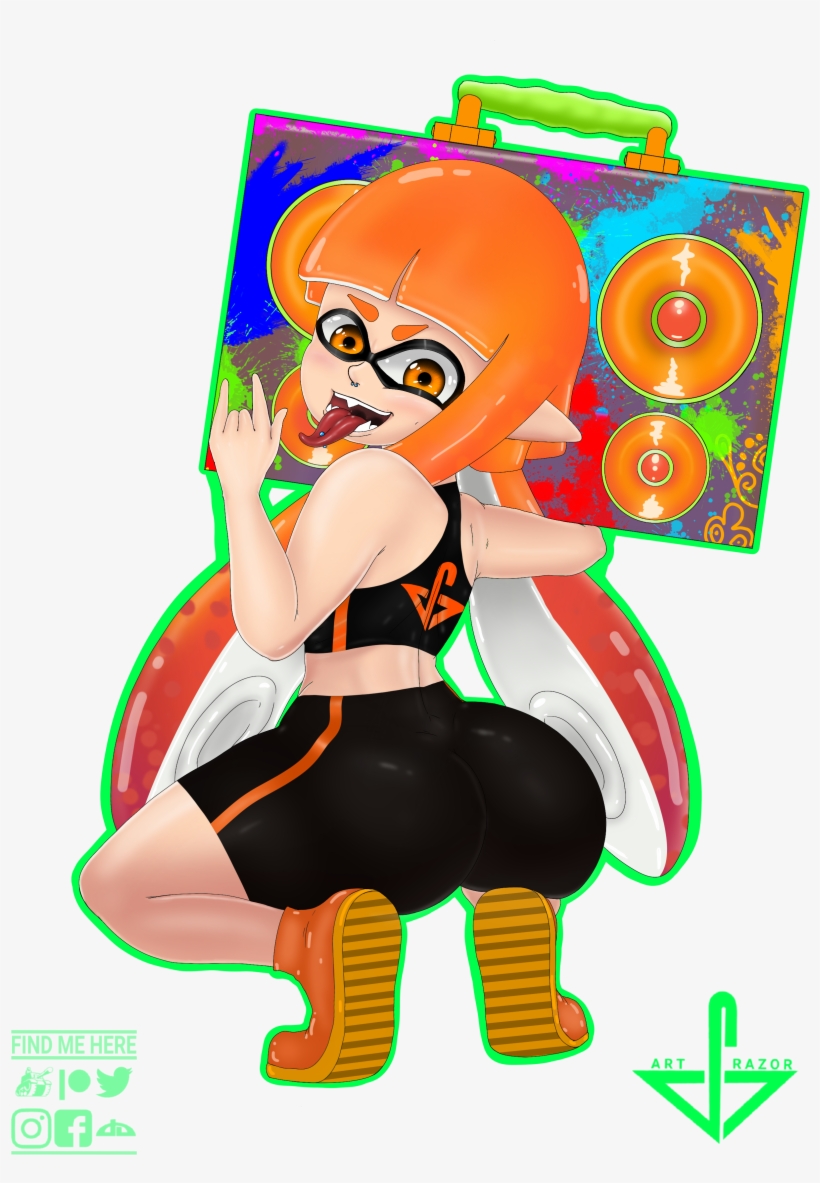 Inkling Stereo V1 - Cartoon, transparent png download
