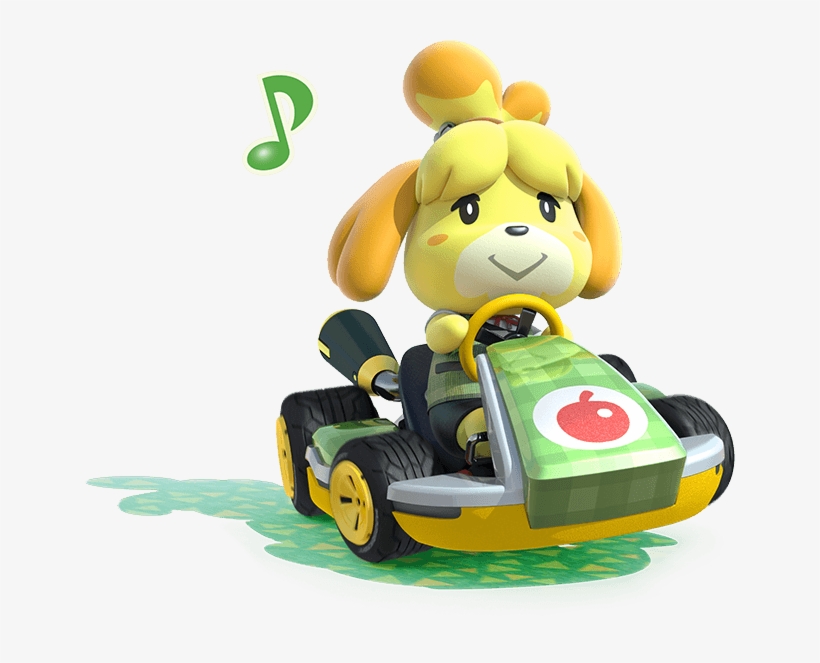A Record-breaking 48 Courses To Race On - Animal Crossing Villager Mario Kart, transparent png download