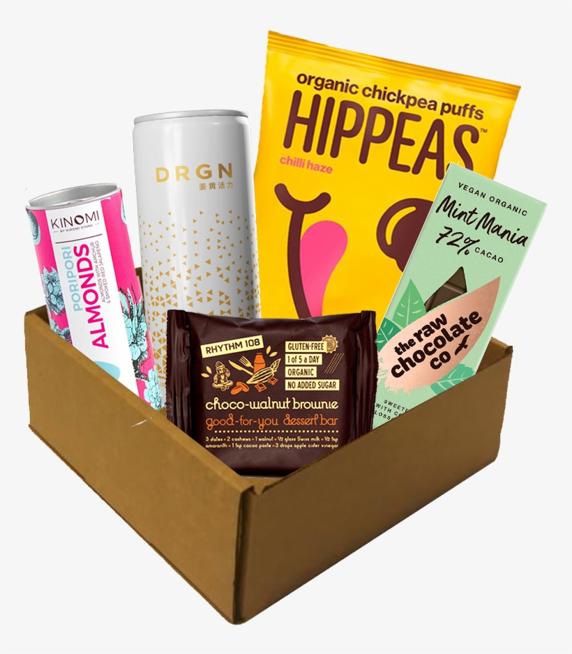 Organic Snack Boxes - Raw Chocolate Company, transparent png download