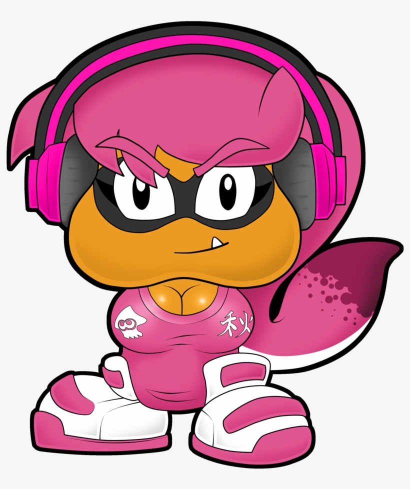 Aki Inkling By Thegeckoninja - Cartoon, transparent png download