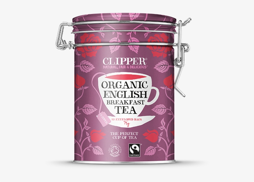 English Breakfast Tea Caddy - Clipper English Breakfast Tea Where To Buy, transparent png download