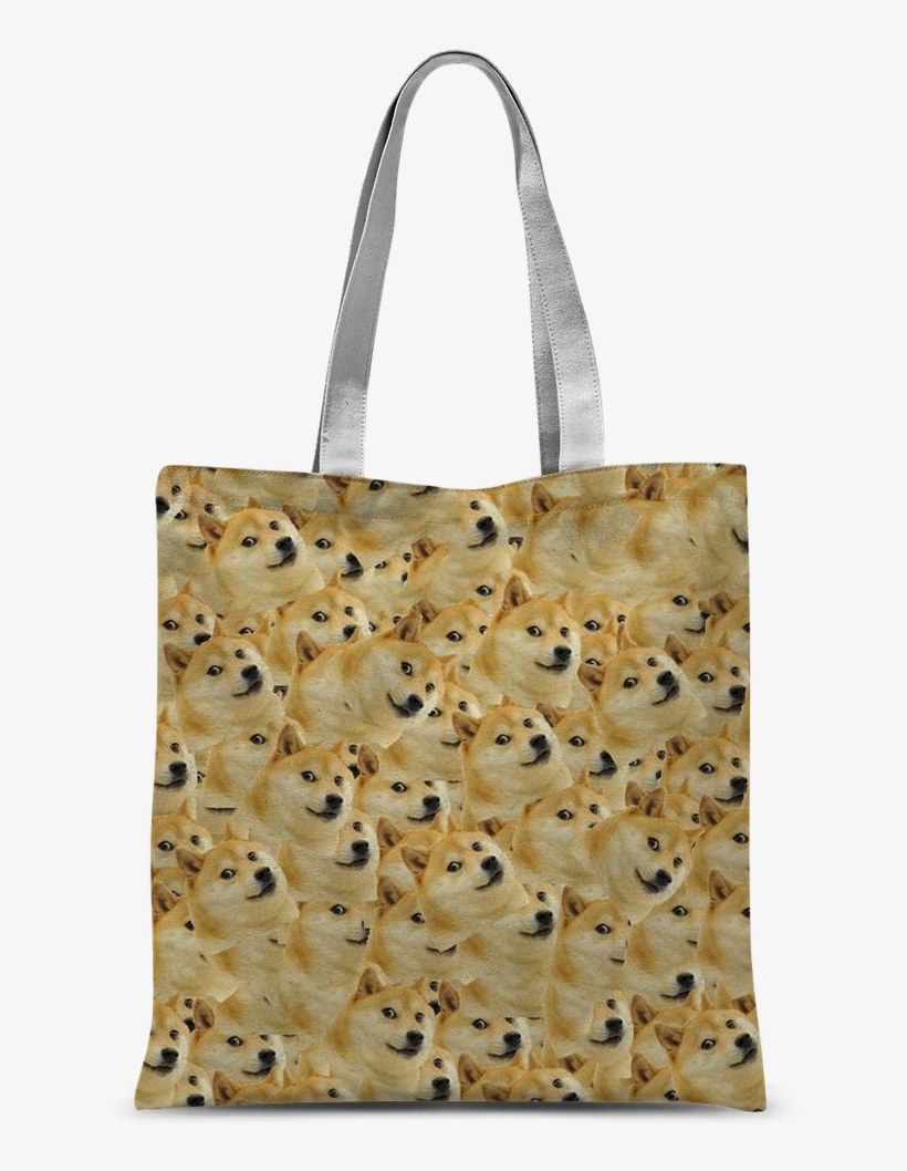 "doge Classic Sublimation Tote Bag\, transparent png download