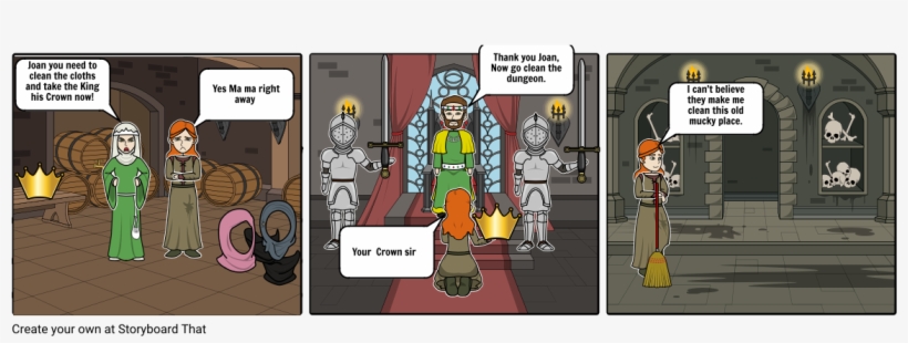 Joan Of Arc - Cartoon, transparent png download