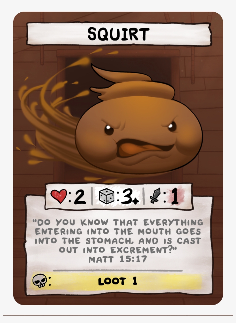 Edmund Mcmillen On Twitter - Cartoon, transparent png download