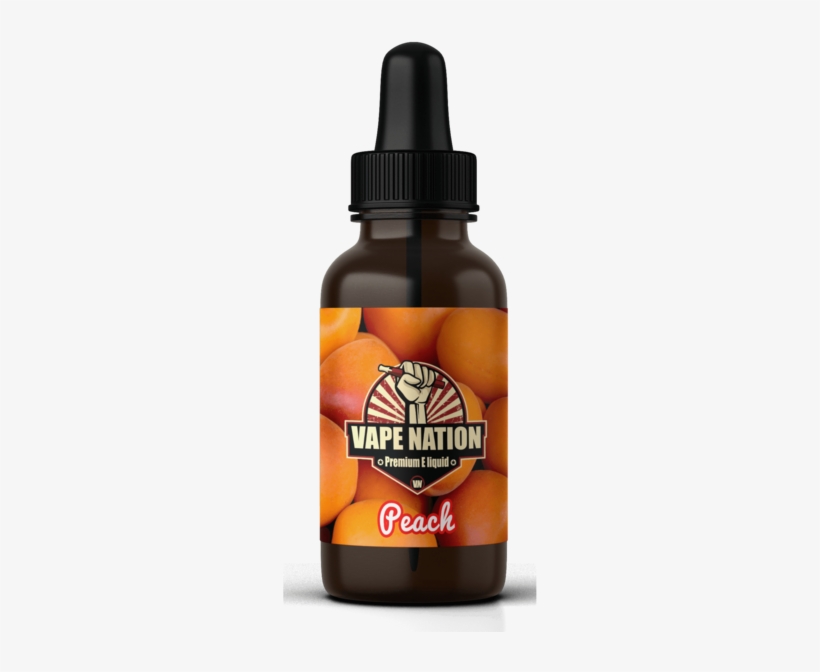 Peach Vaping Liquid 30ml Vapenation Eliquid - Antifreeze Vape Juice, transparent png download