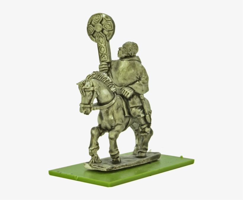 The Final Horse Mounted Figure Is A Christian Priest, - Figurine, transparent png download