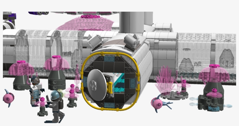 Based On The Popular Underwater Survival Game Subnautica, - Subnautica The Degasi Under Water Base, transparent png download