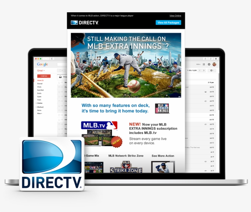 From The Subject Line And Hero Copy To The Graphics - New Directv, transparent png download