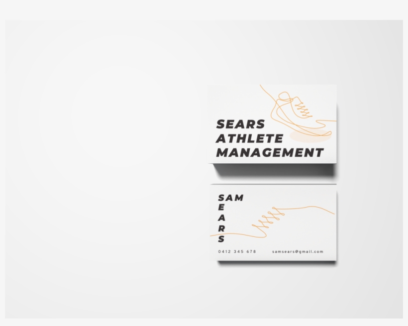 Sears Business Card Mockup - Illustration, transparent png download