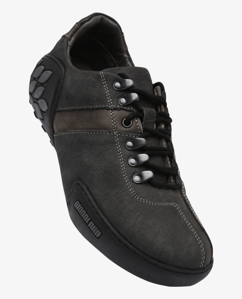 Mens Nubuk Print Lace Up Casual Shoe - Shoe, transparent png download