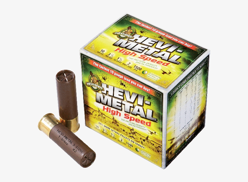 Hevishot 36004 Hevi Metal High Speed 10ga - Hevi Metal 10 Gauge, transparent png download