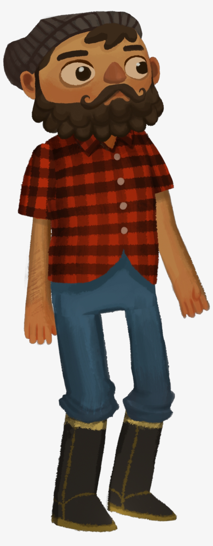 Wil Wheaton Lumberjack Broken Age Voice Case - Broken Age Curtis, transparent png download