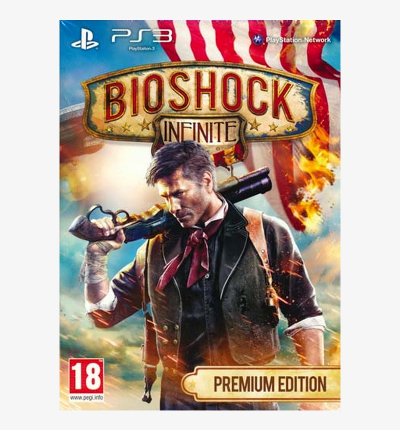 Bioshock Infinite [playstation 3] At-import Premium - Bioshock 3 Xbox 360, transparent png download