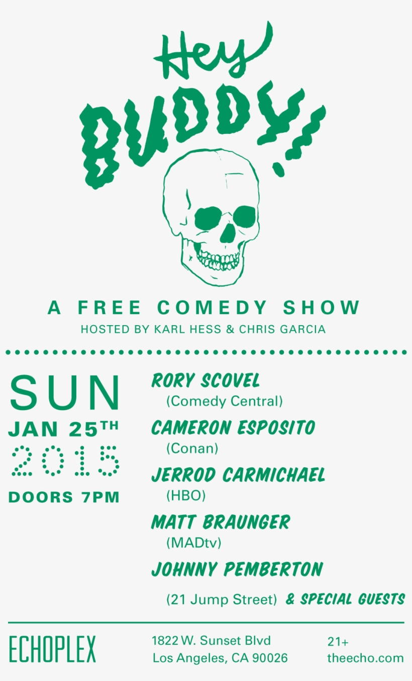 A Free Comedy Show - Poster, transparent png download