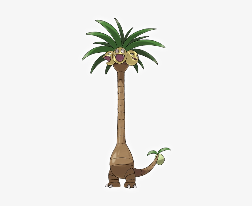 Alola Exeggutor, transparent png download