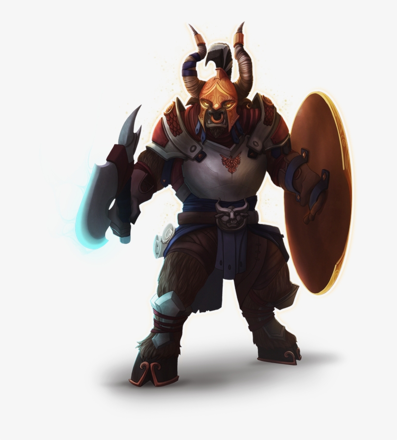 Galdar Kelitos, Ln Male Theopian Minotaur Spellsword - Action Figure, transparent png download