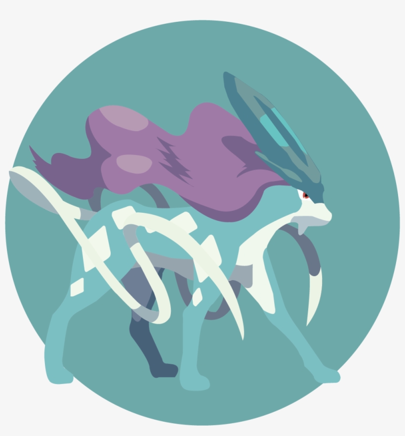 Suicune - Graphic Design, transparent png download