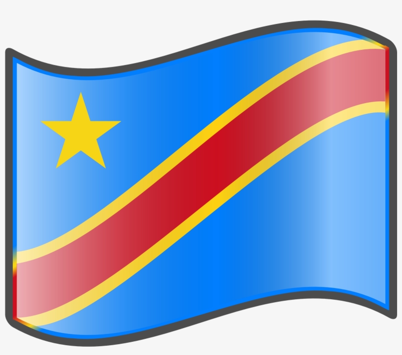 3d Graphics Wave Flag Of Democratic Republic Of Congo - Congo Flag Transparent Background, transparent png download