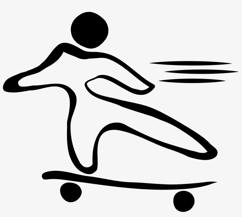 Big Image - Longboarding, transparent png download