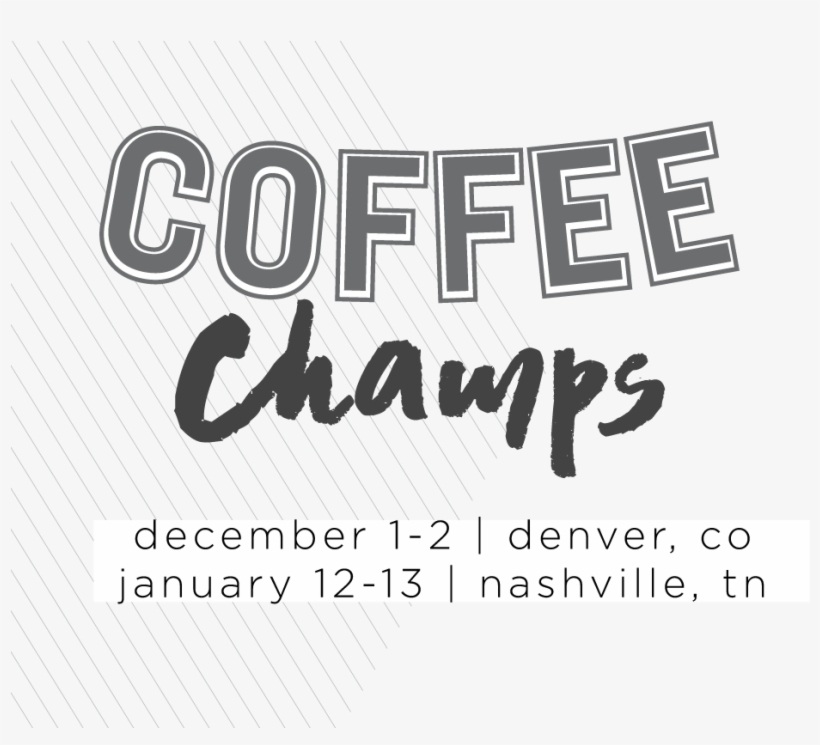 Coffeechamps Is Caffeine-packed Weekend Event, Featuring - Calligraphy, transparent png download