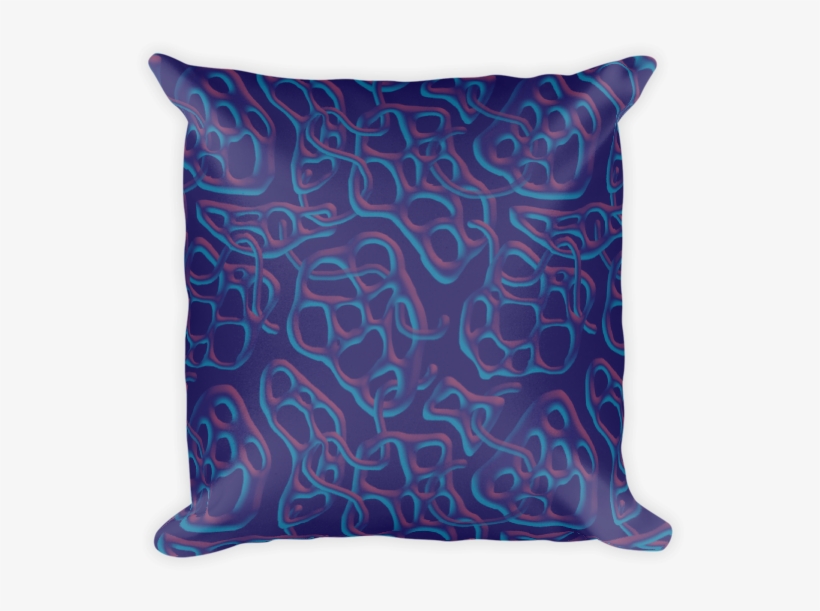 Wormhole Square Pillow - Cushion, transparent png download