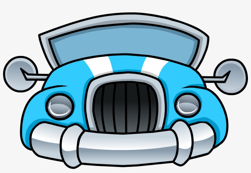 Blue Wheeler Club Penguin Wiki Fandom Powered - Club Penguin Carro, transparent png download