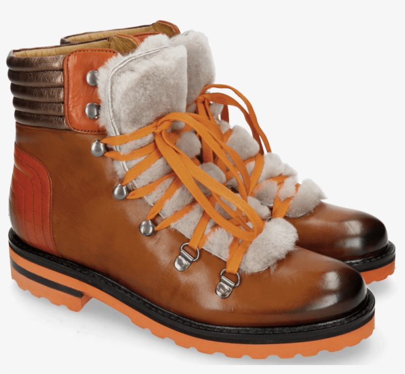 Ankle Boots Bonnie 10 Crock Wood Fur Taupe - Damen Stiefeletten Chelsea Boots Ankle Boots Von Melvin, transparent png download