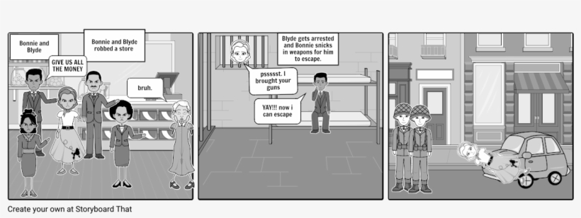 Bonnie And Blyde - Cartoon, transparent png download