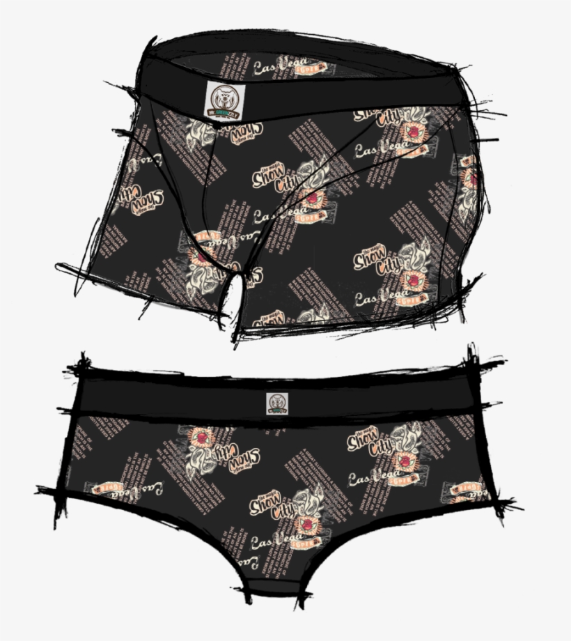 Bonnie And Clyde Batch - Panties, transparent png download