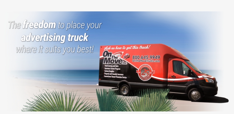 Truck Leasing Programs - Realtor Moving Truck Wrap, transparent png download