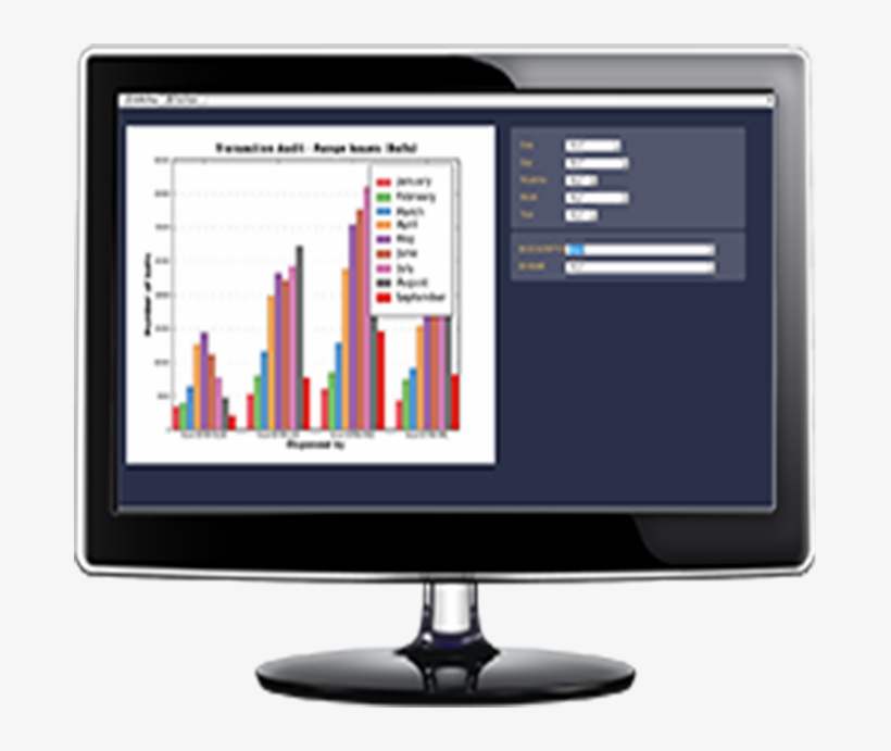 Epos Otions £ - Computer Monitor, transparent png download