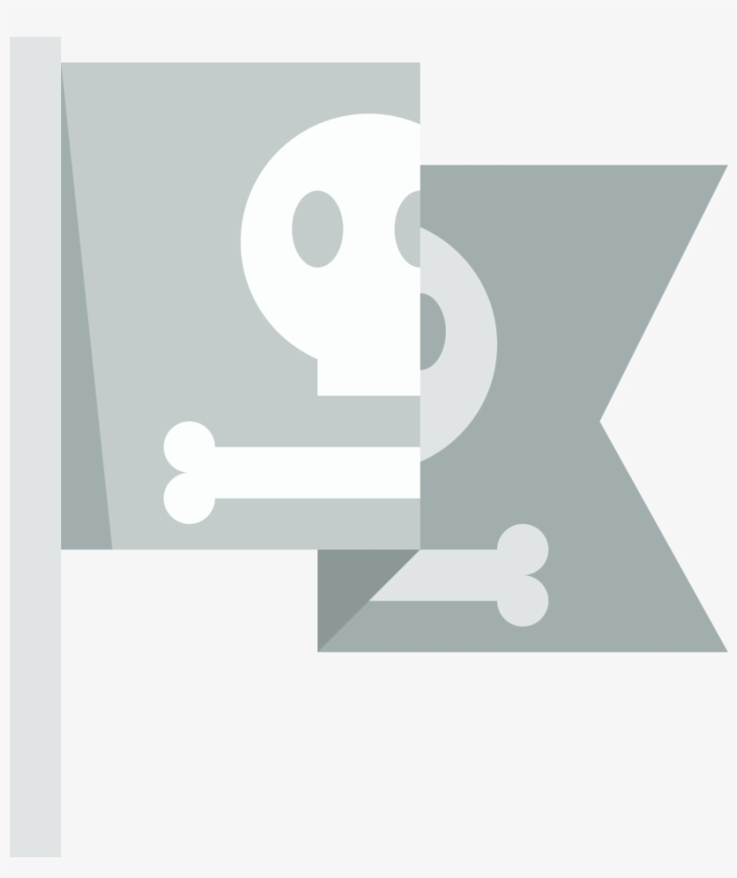 Toicon Icon Flat Shadows Flag - Graphic Design, transparent png download