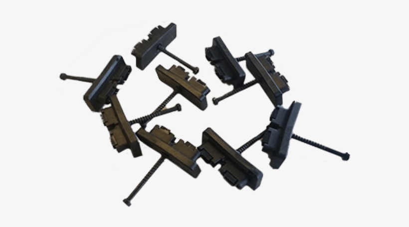 Armadillo Decking Hidden Fasteners - Firearm, transparent png download