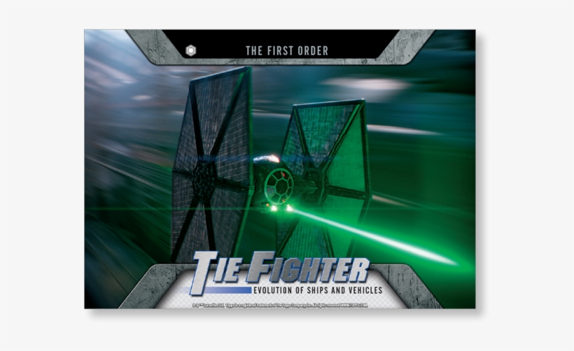 2016 Star Wars Evolution Tie Fighter - Poster, transparent png download