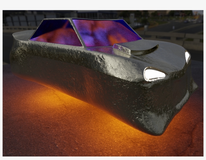 Made Some Cancer In Blender - Speedboat, transparent png download