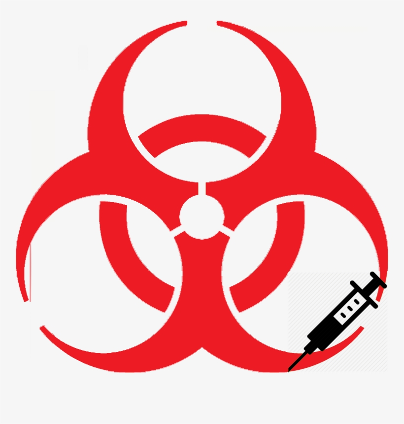 1200 X 1200 8 - Biohazard Symbol, transparent png download