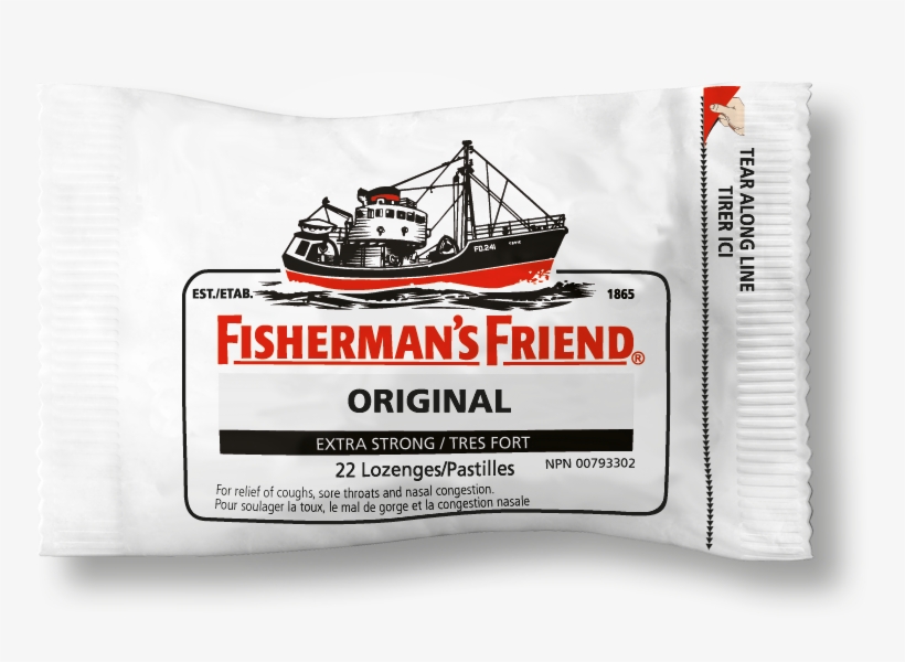 Original Extra Strong - Fishermans Friend, transparent png download