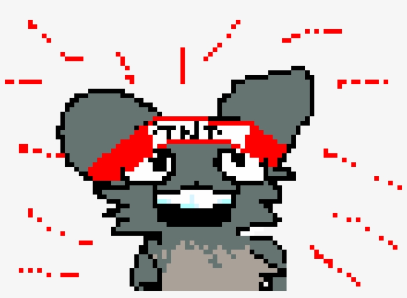 Tnt Mouse - Cartoon, transparent png download