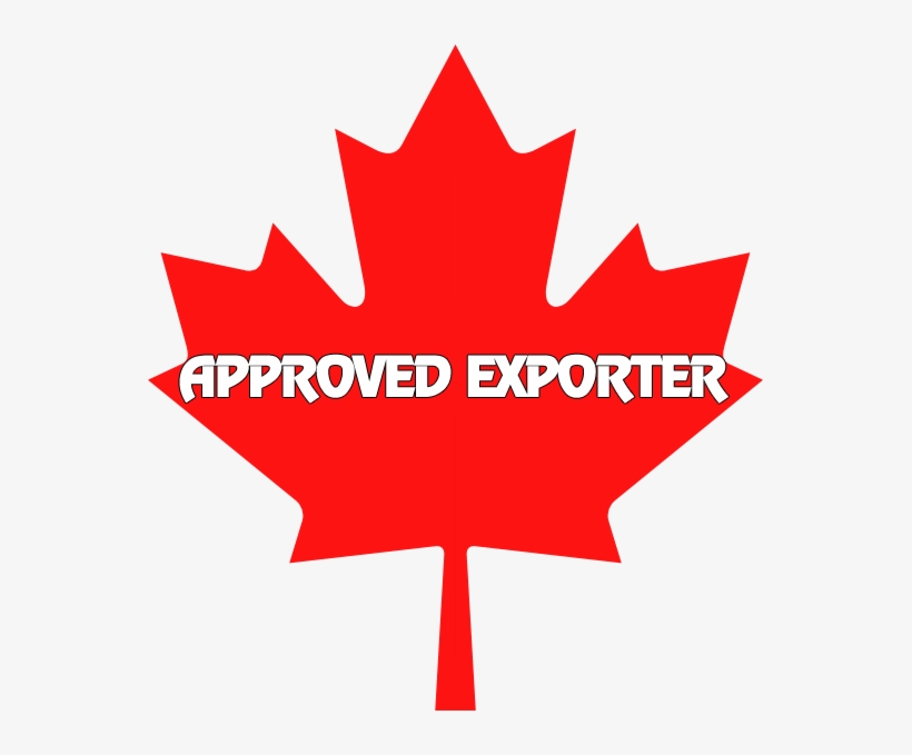 Approved Canadian Exporter - Canada Flag, transparent png download