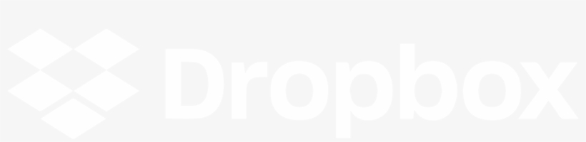 Dropbox-white - Graphic Design, transparent png download